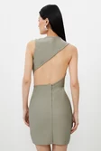 Figure Form Bandage Cut Out Detail Knit Mini Dress | Karen Figure Form Bandage Cut Out Detail Knit Mini Dress | Karen